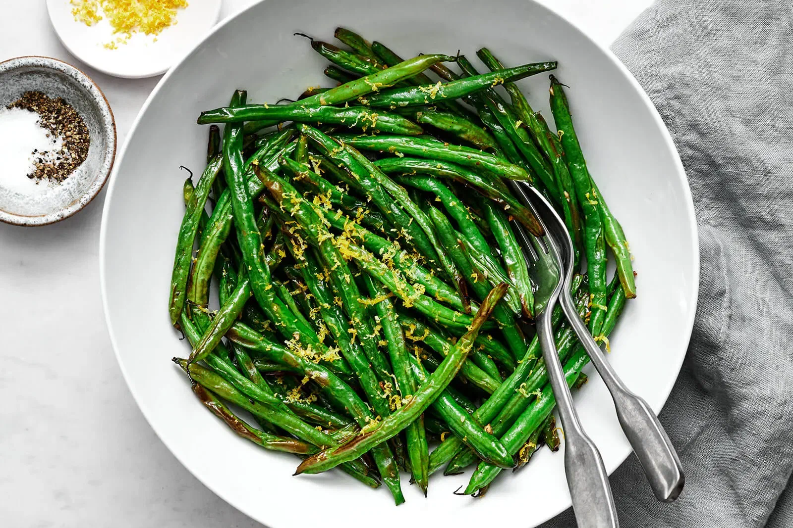 Air Fryer Garlic Green Beans