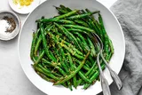 Air Fryer Garlic Green Beans