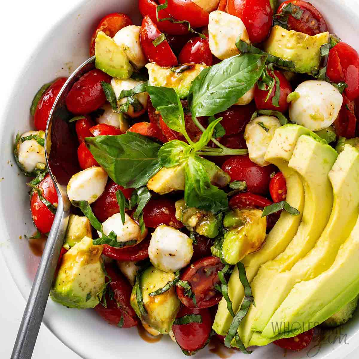 Avocado Caprese Salad