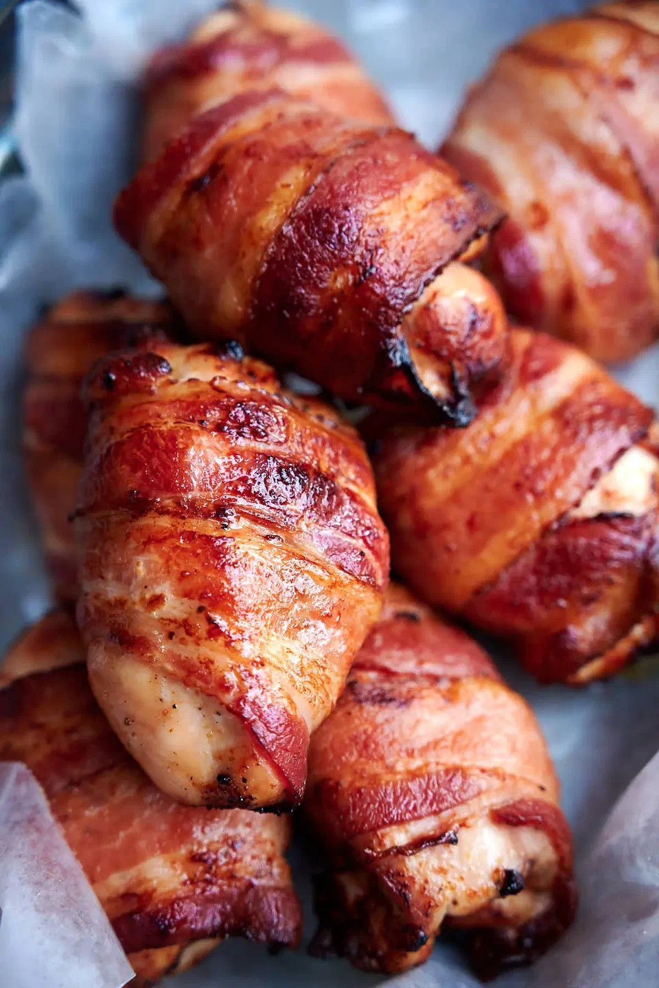 Bacon-Wrapped Chicken Thighs