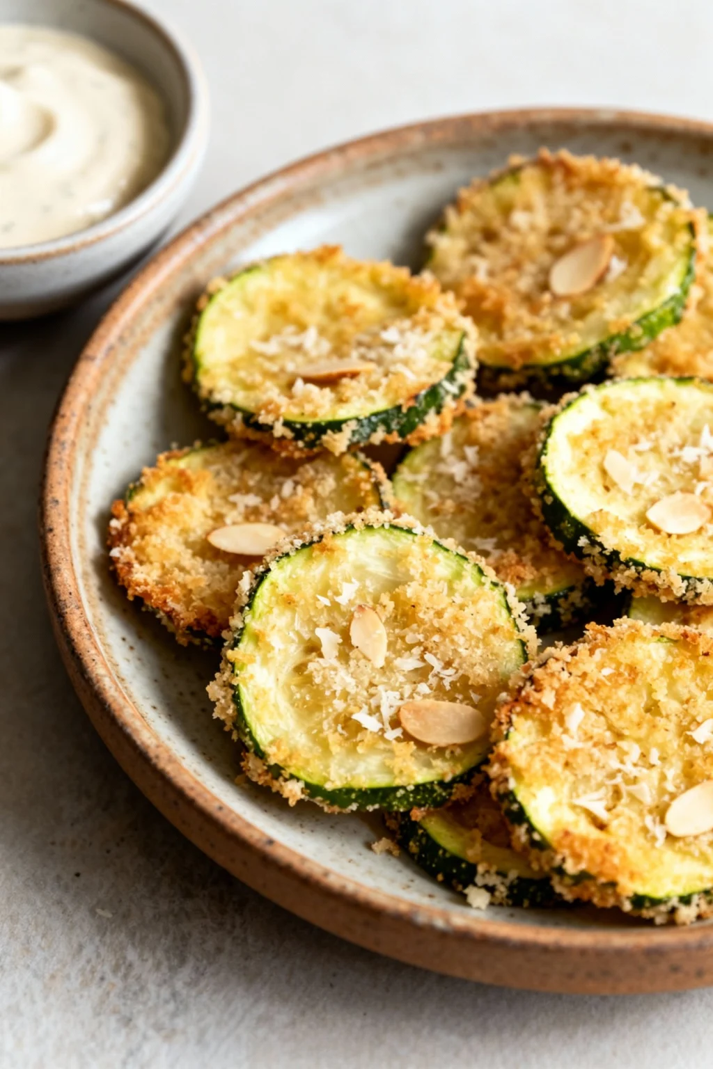 Baked Parmesan Zucchini Chips