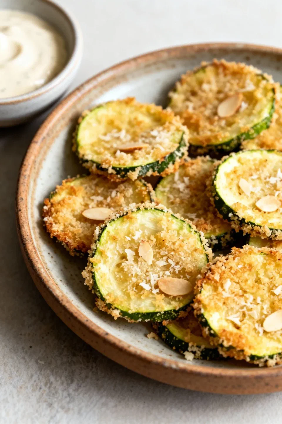 Baked Parmesan Zucchini Chips