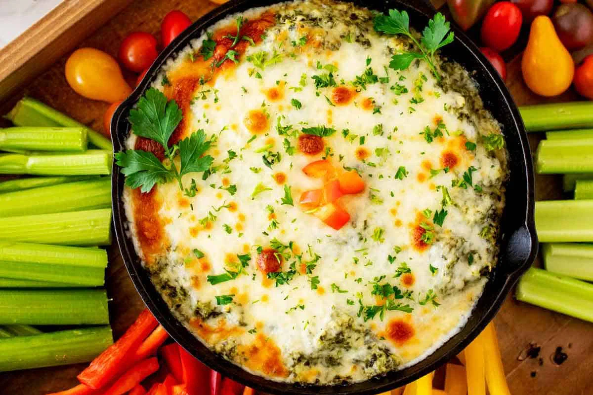 Baked Spinach Artichoke Dip