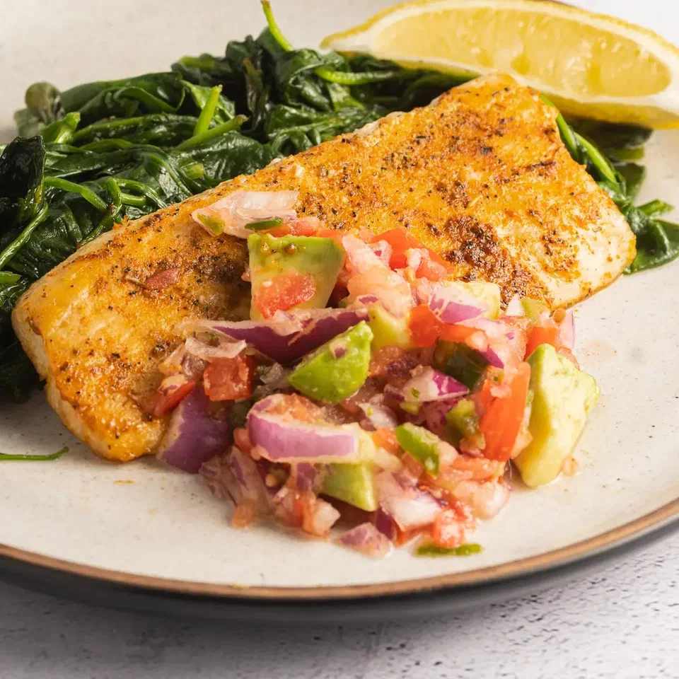 Blackened Mahi Mahi with Avocado Salsa