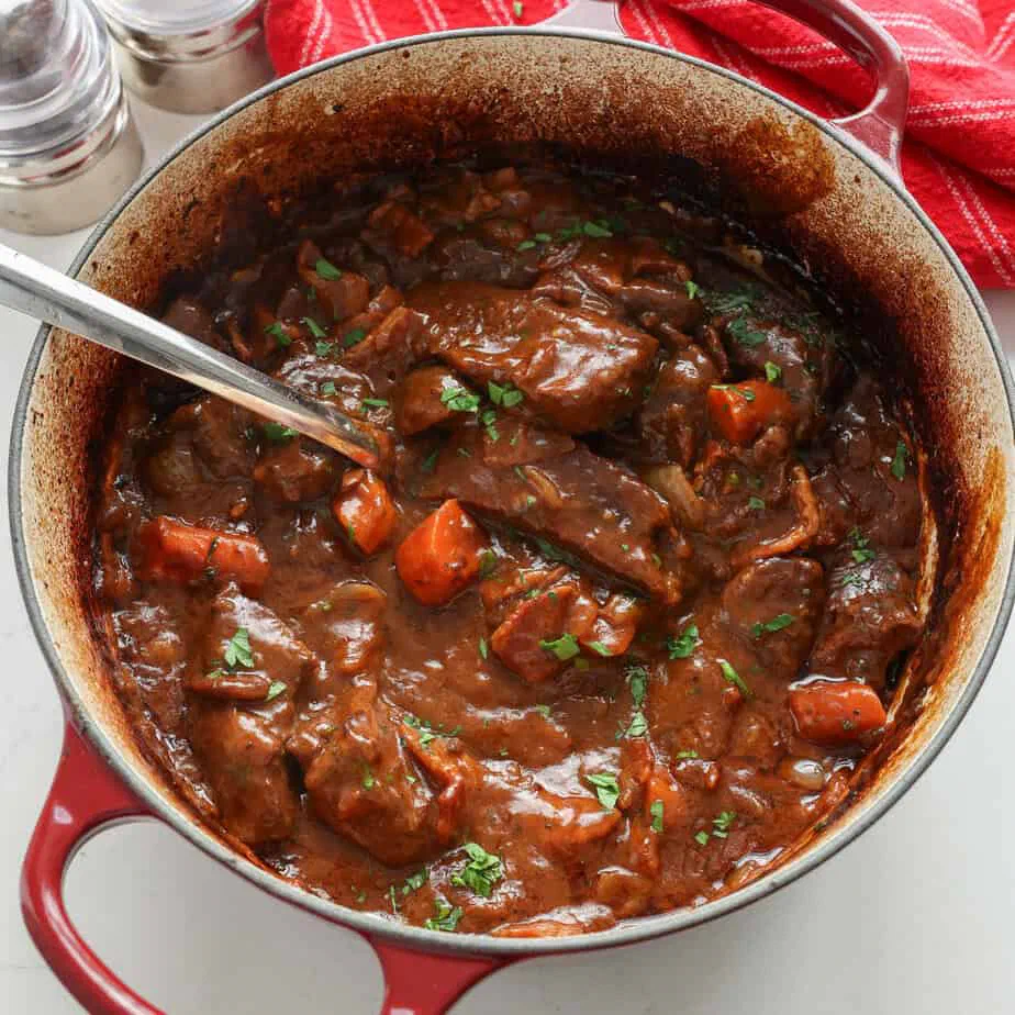 Braised Beef Bourguignon