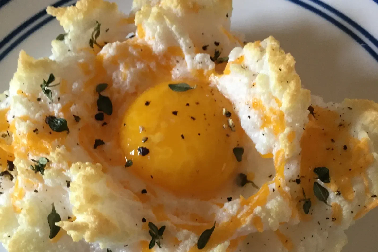 Cheesy Cloud Eggs
