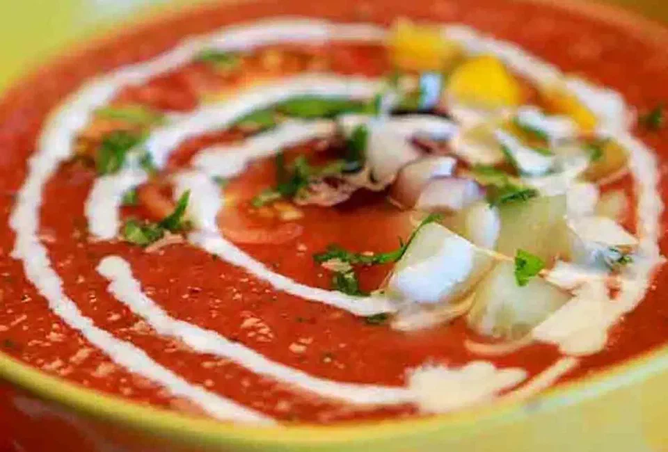 Chilled Tomato Gazpacho