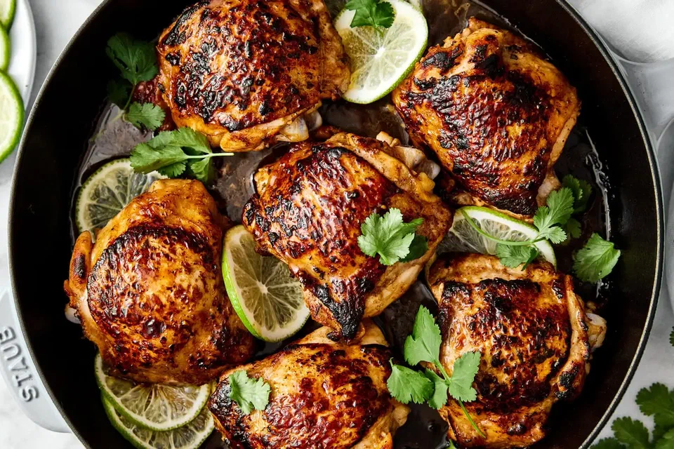 Cilantro Lime Chicken Thighs