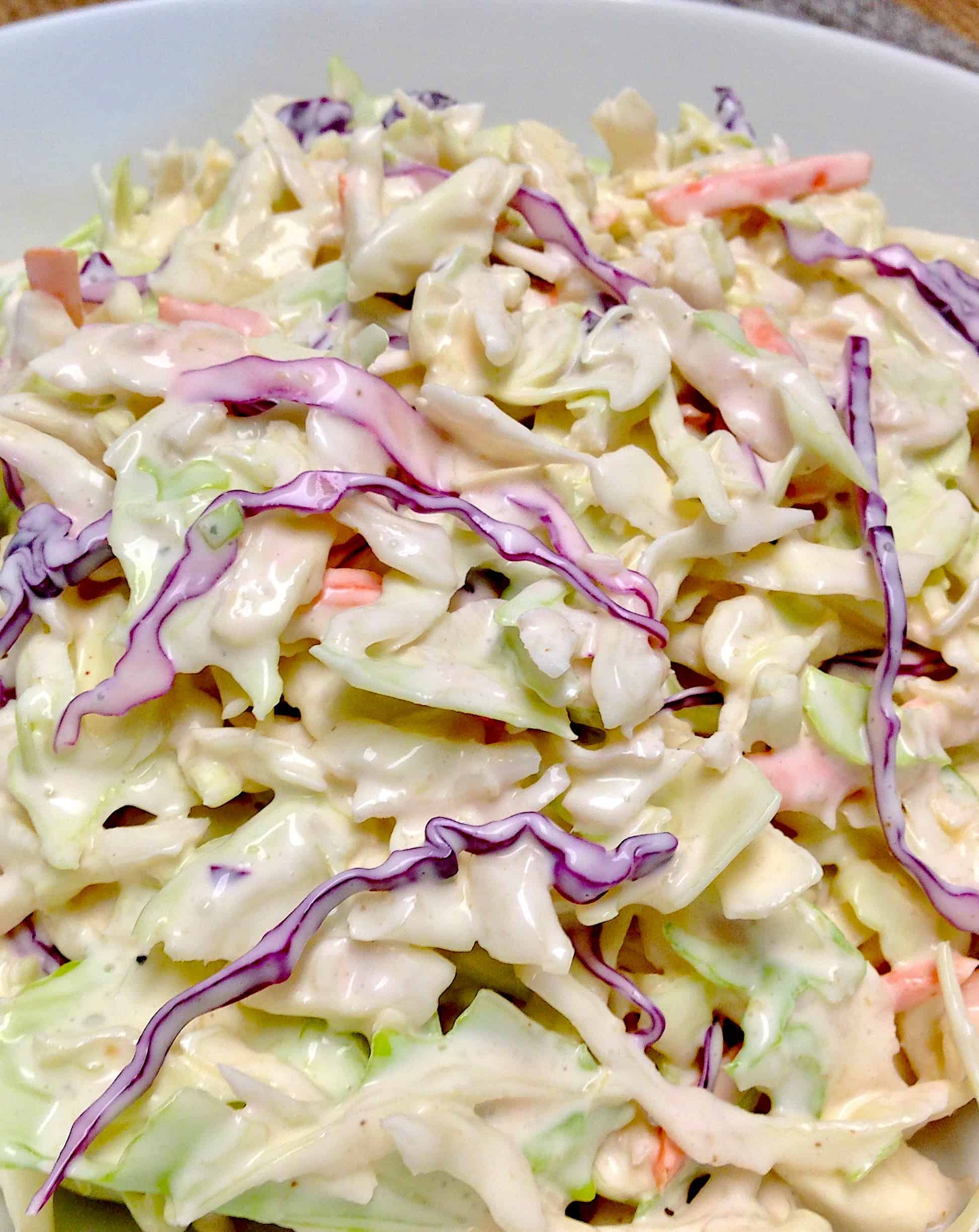 Creamy Keto Coleslaw