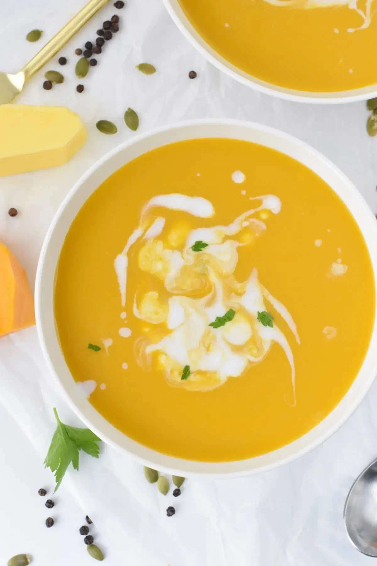 Creamy Pumpkin Coconut Soup