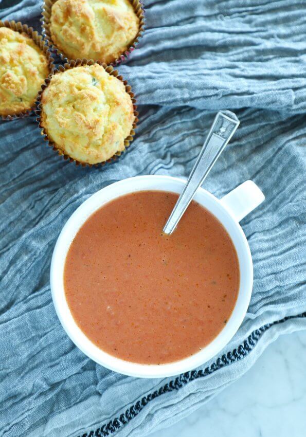 Creamy Tomato Basil Soup