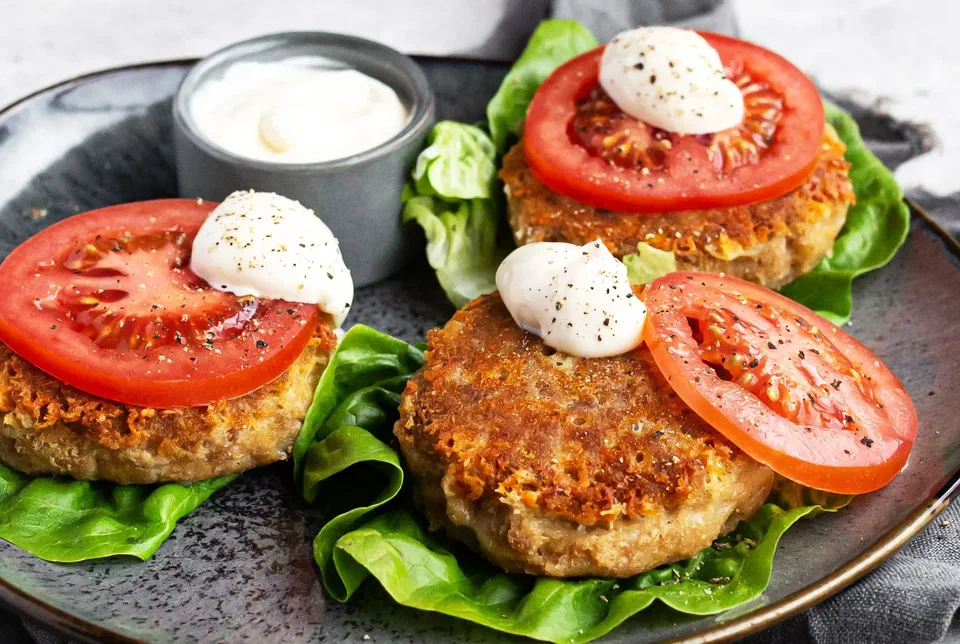 Crispy Tuna Burgers