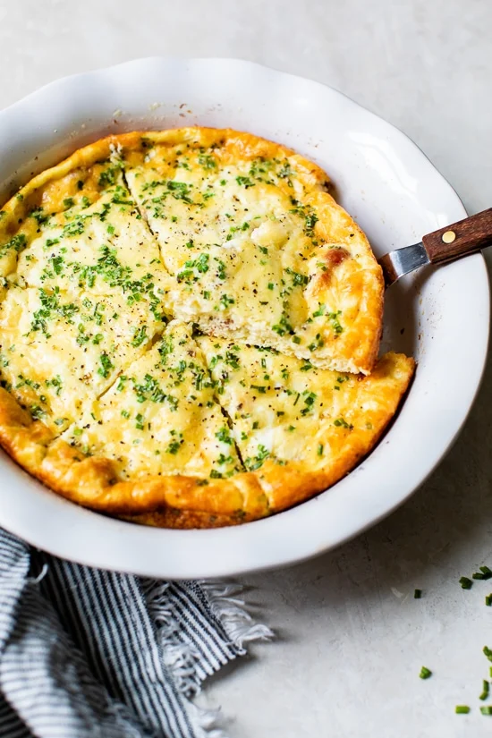 Crustless Quiche Lorraine