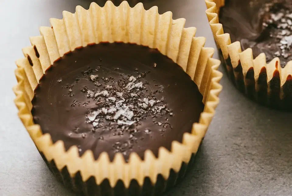 Dark Chocolate Almond Butter Cups
