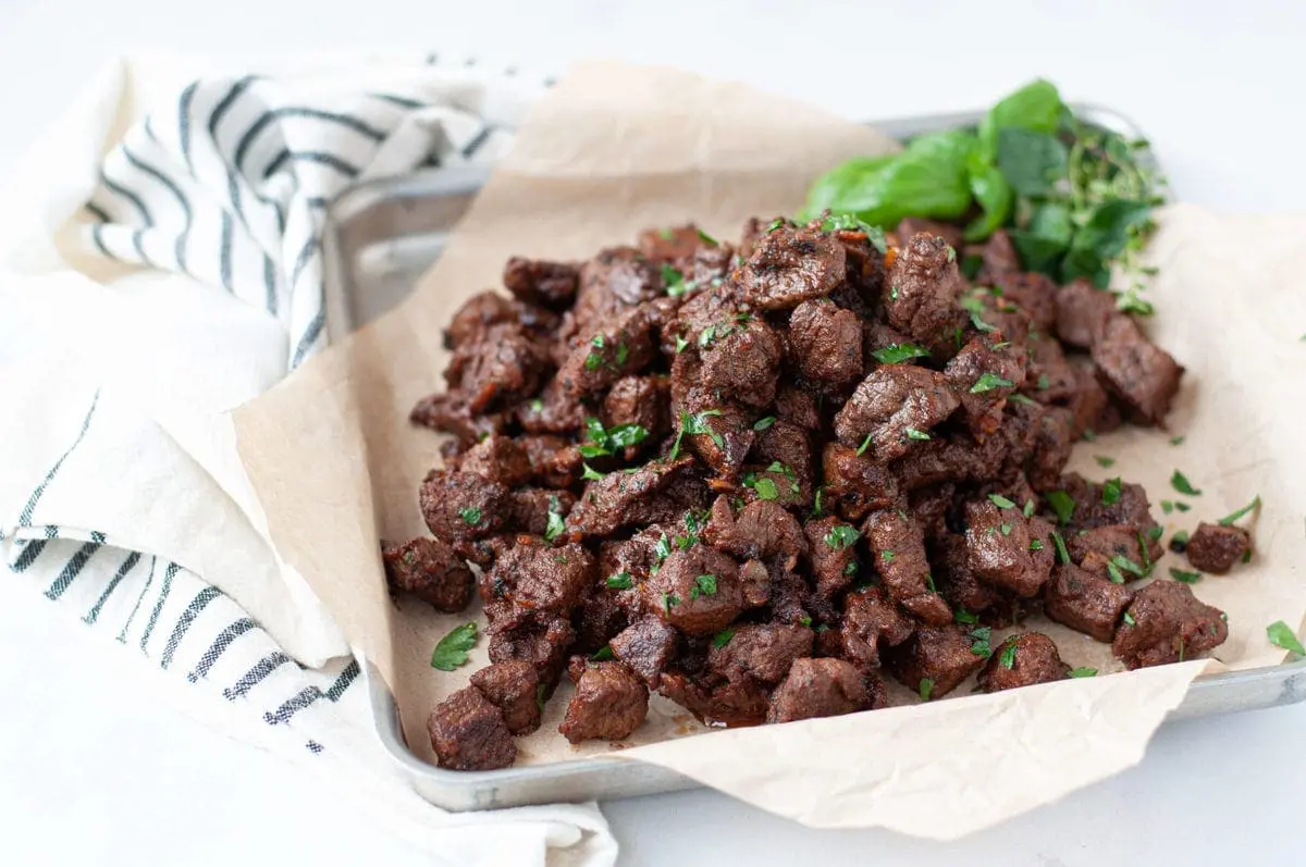 Garlic Butter Steak Bites