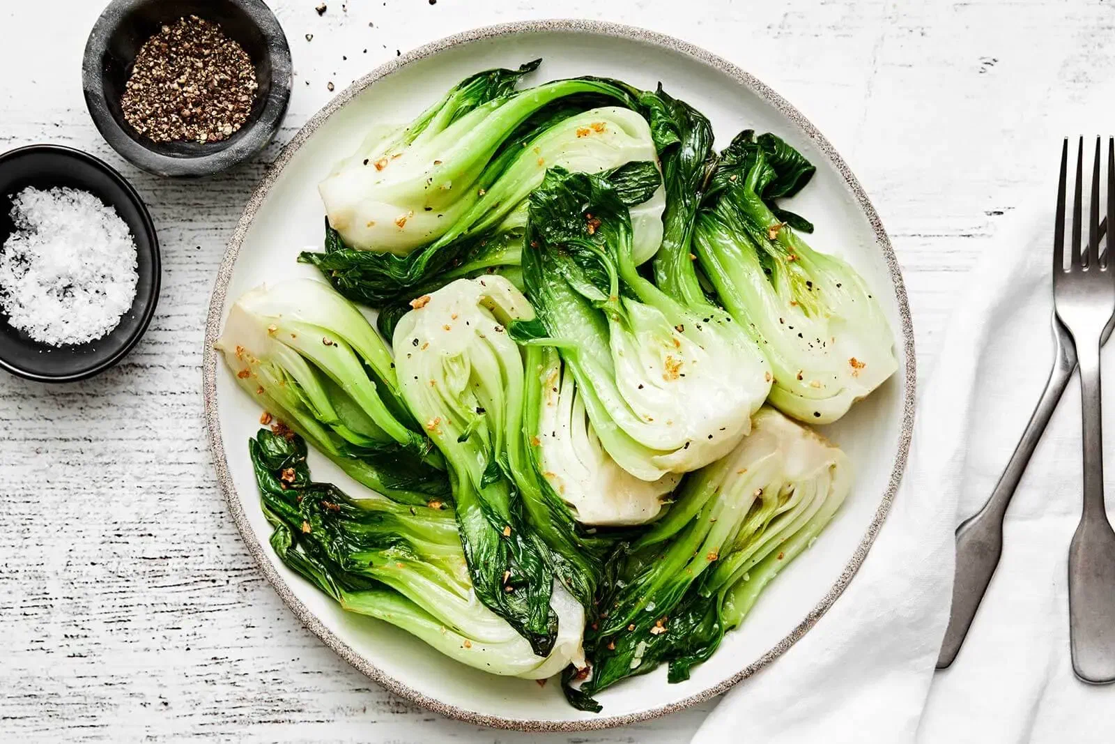 Garlic Ginger Bok Choy