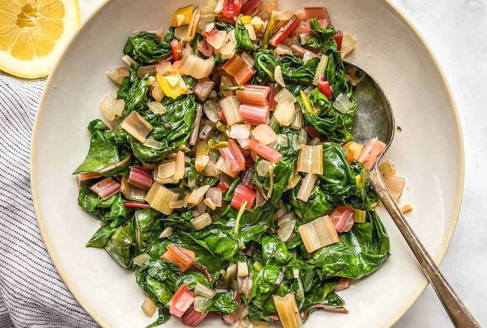 Garlic Sautéed Swiss Chard