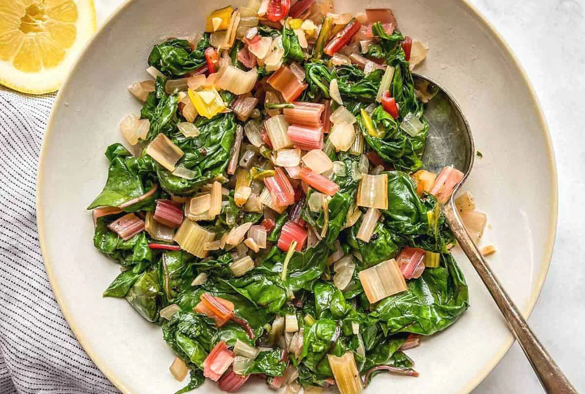 Garlic Sautéed Swiss Chard