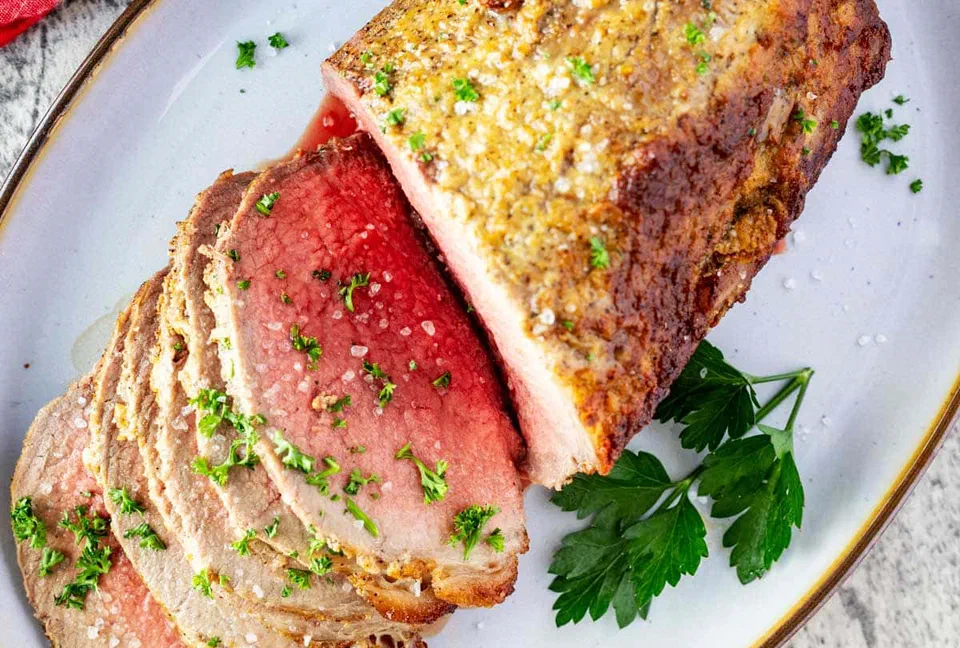 Garlic Herb Roast Beef