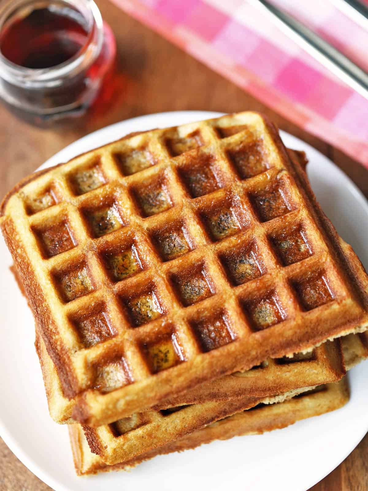 Keto Almond Flour Waffles