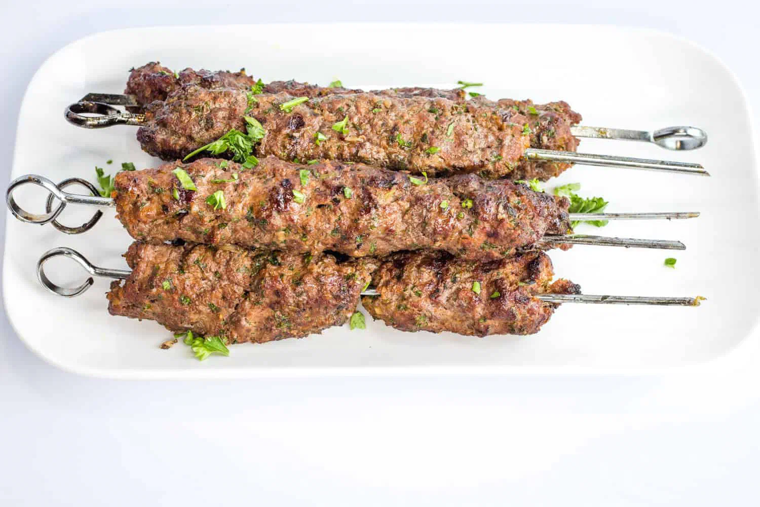 Keto Beef Kofta Skewers