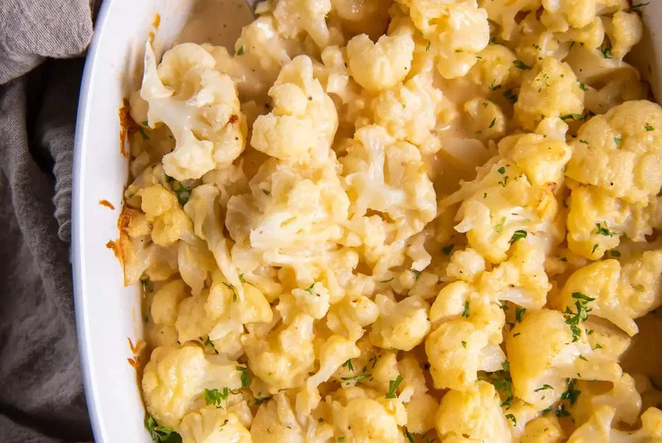 Keto Cauliflower Mac and Cheese