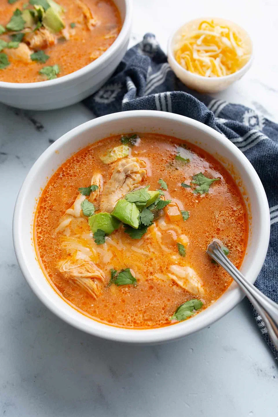 Keto Chicken Enchilada Soup