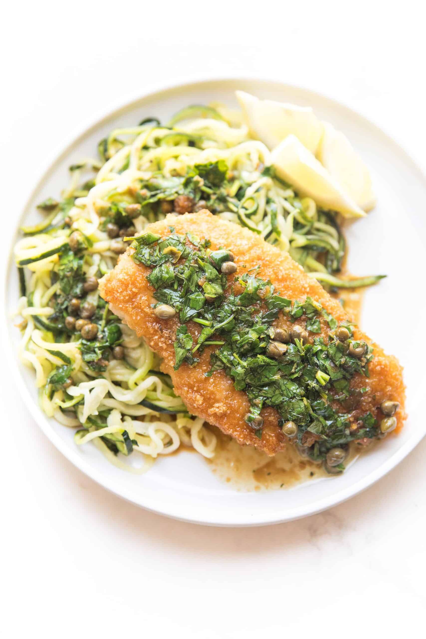 Keto Chicken Piccata