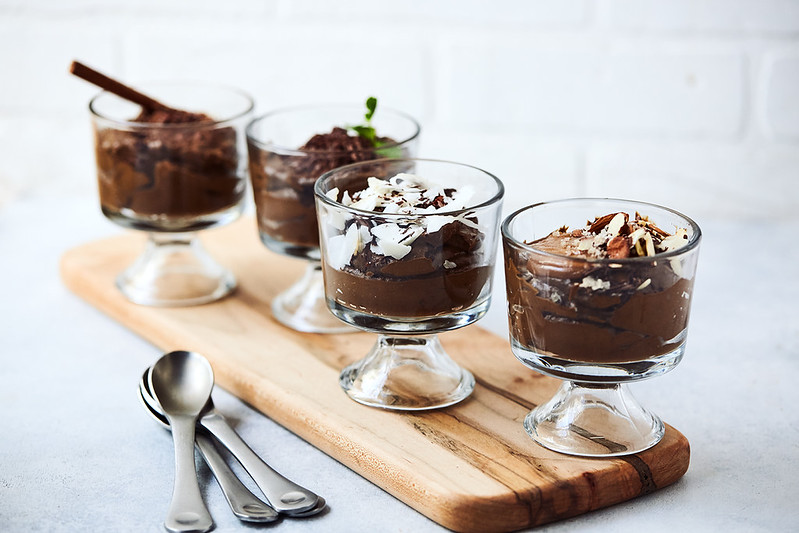Keto Chocolate Avocado Pudding