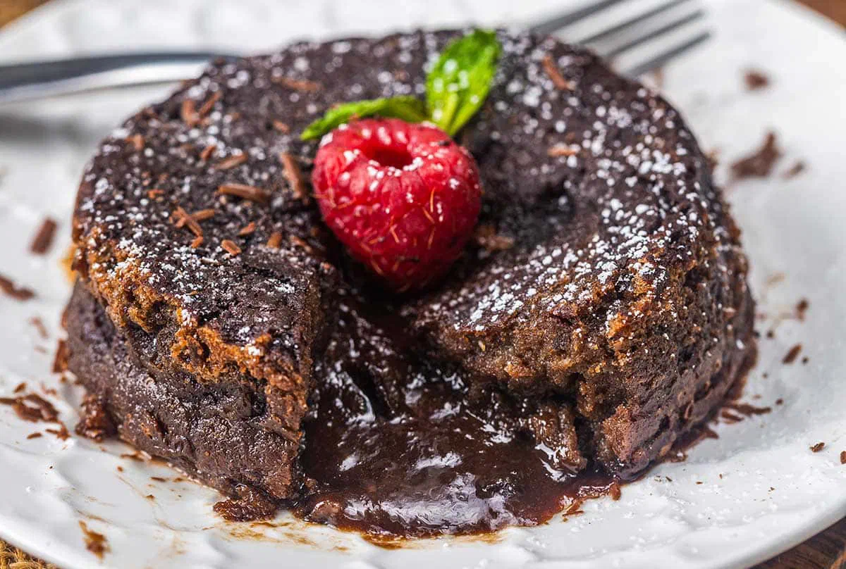 Keto Chocolate Lava Cakes