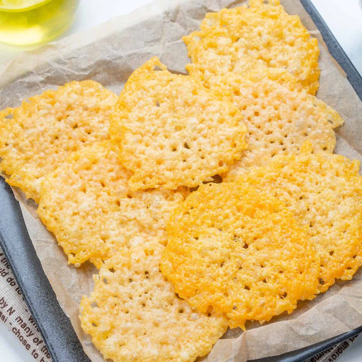 Keto Parmesan Crisps