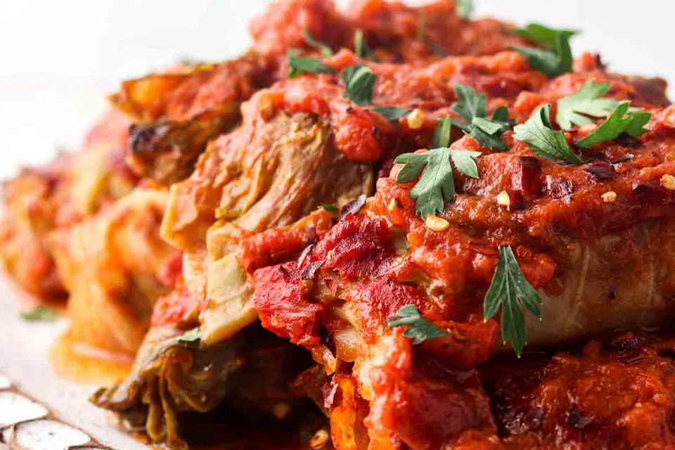 Keto Stuffed Cabbage Rolls