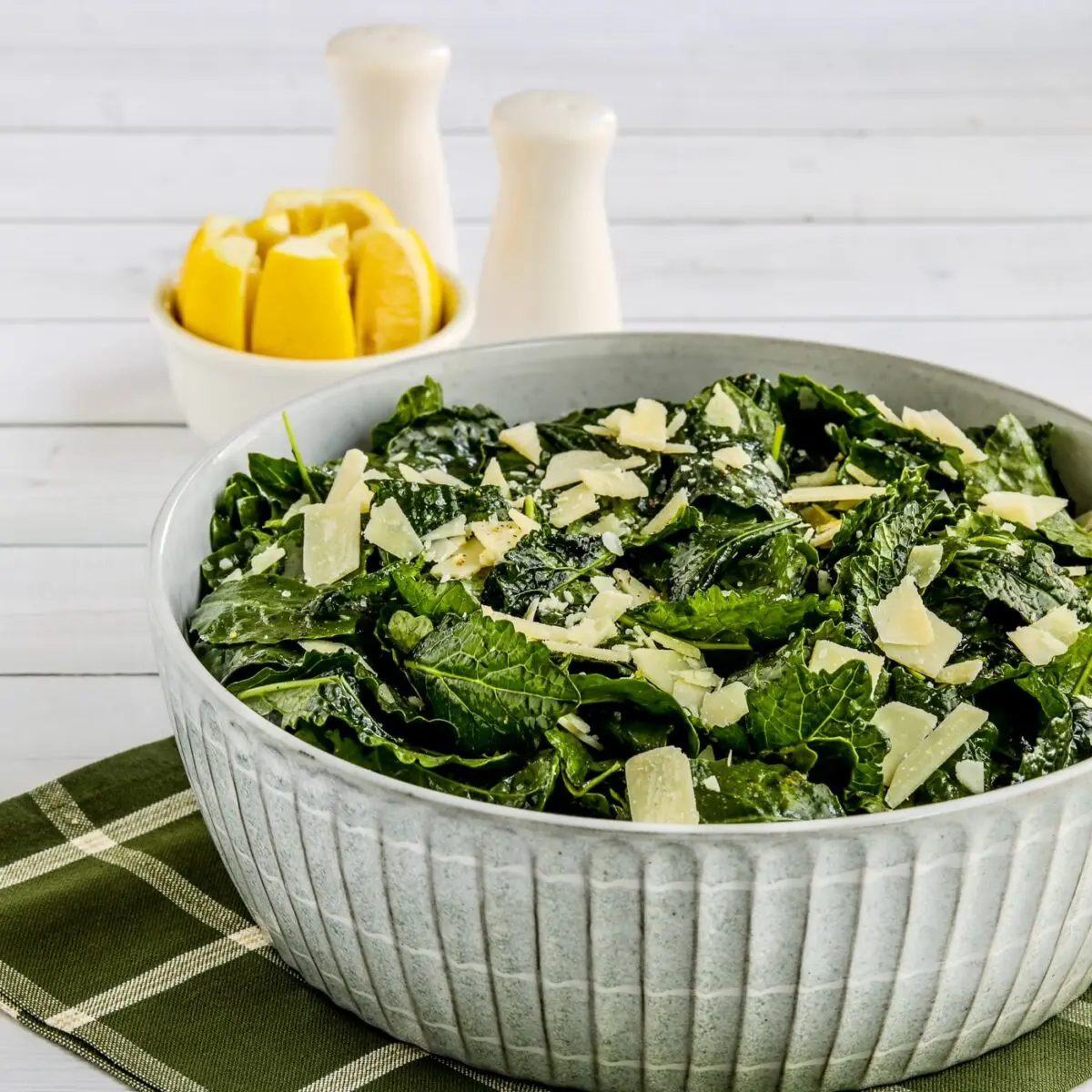 Lemon Parmesan Kale Salad