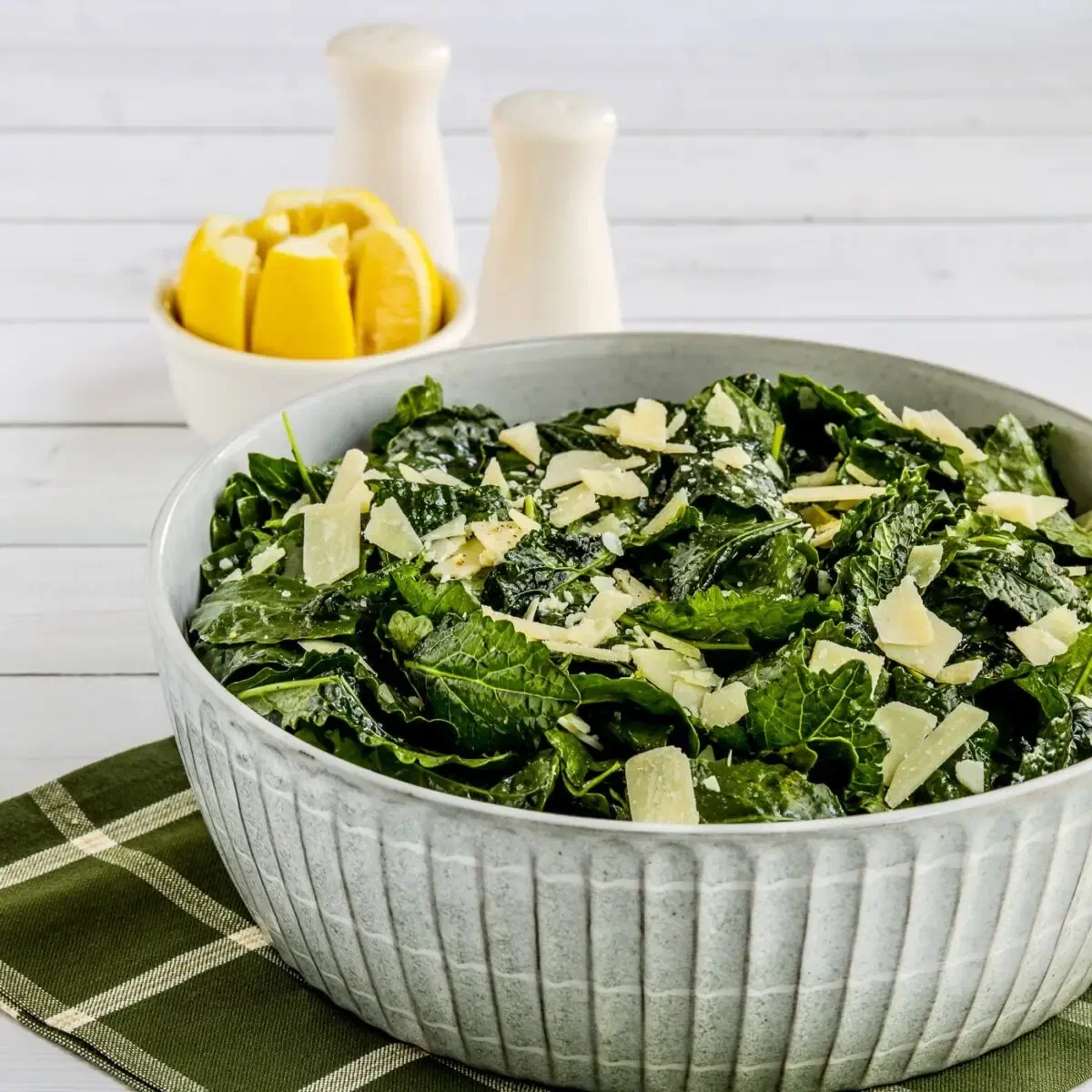 Lemon Parmesan Kale Salad