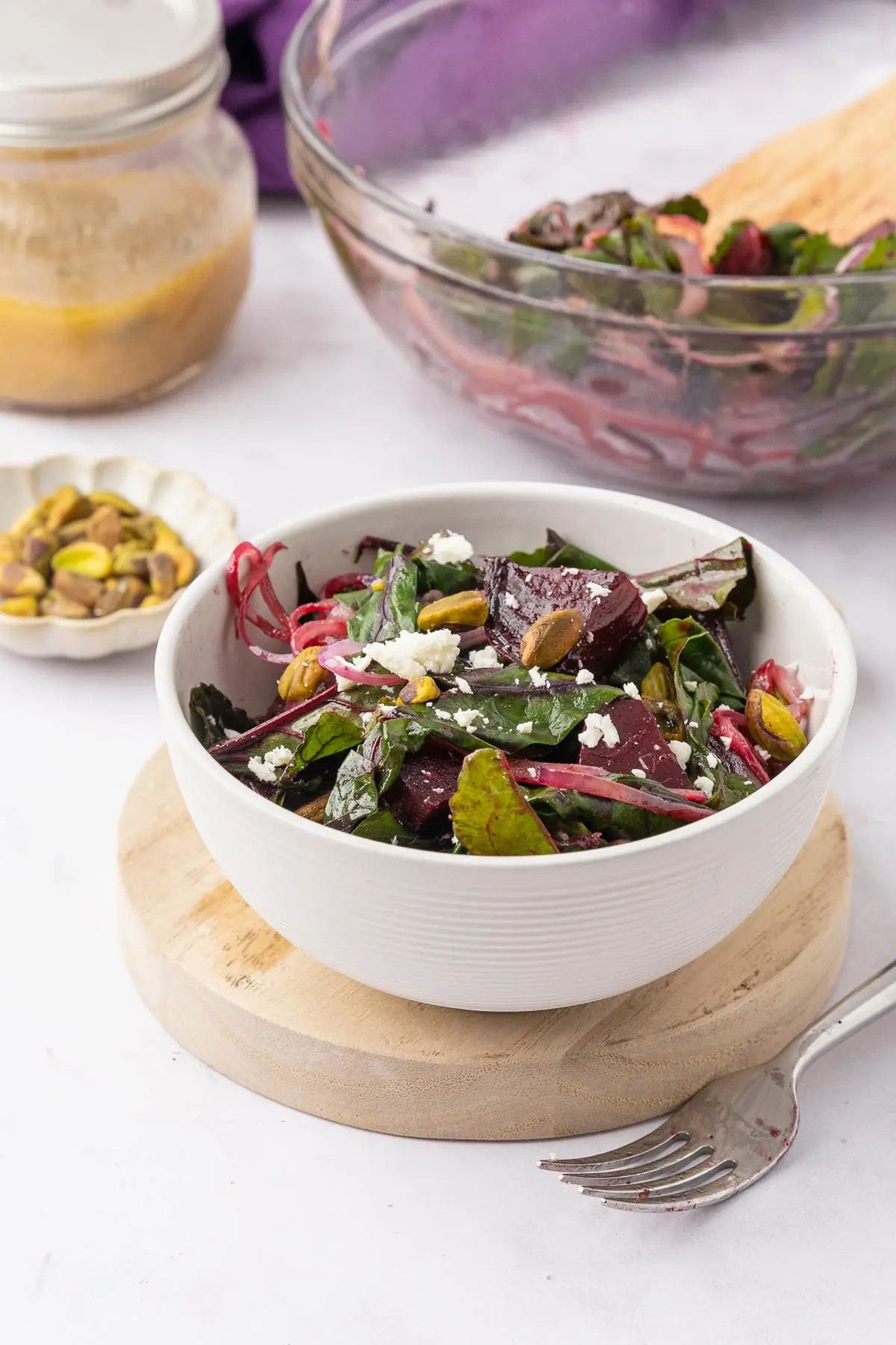 Roasted Beet and Goat Cheese Salad