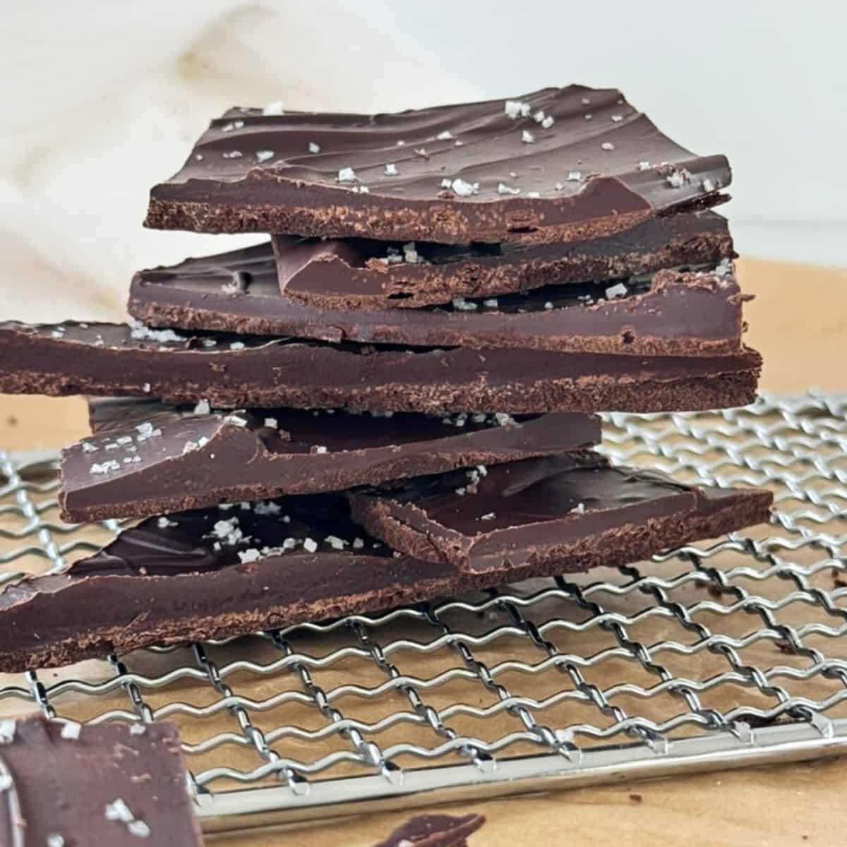 Sea Salt Dark Chocolate Bark