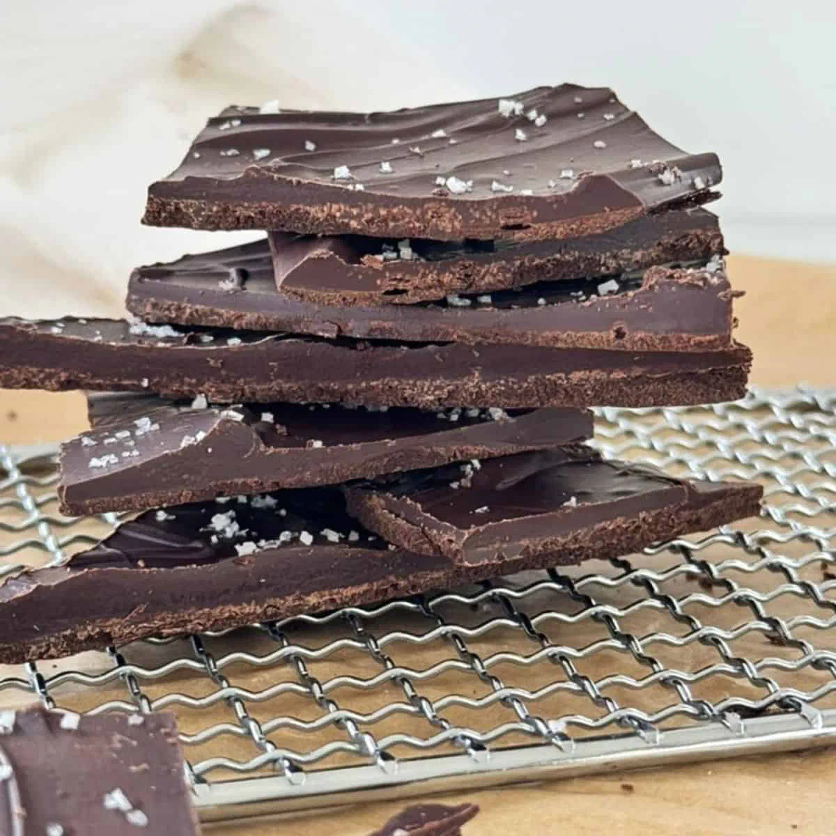Sea Salt Dark Chocolate Bark