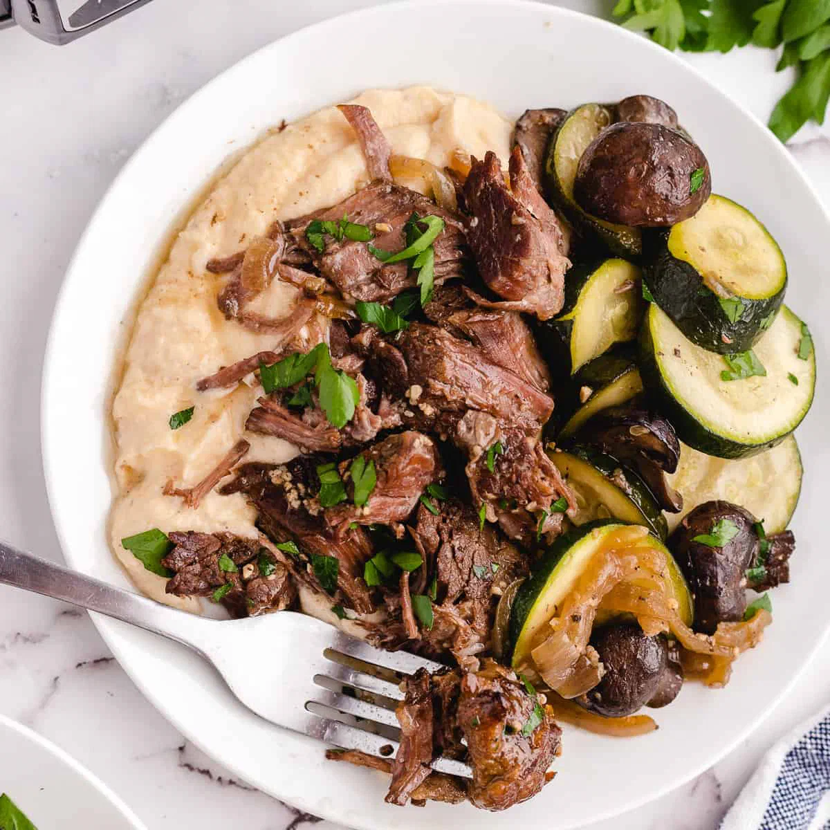 Slow Cooker Keto Pot Roast