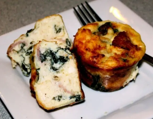 Spinach and Feta Egg Muffins