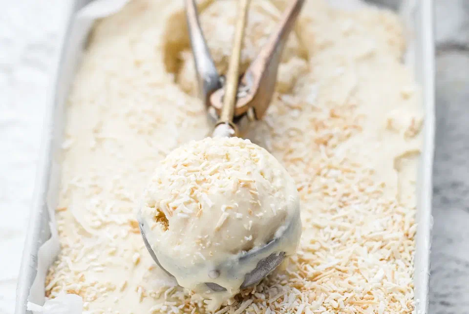 Toasted Coconut Ice Cream